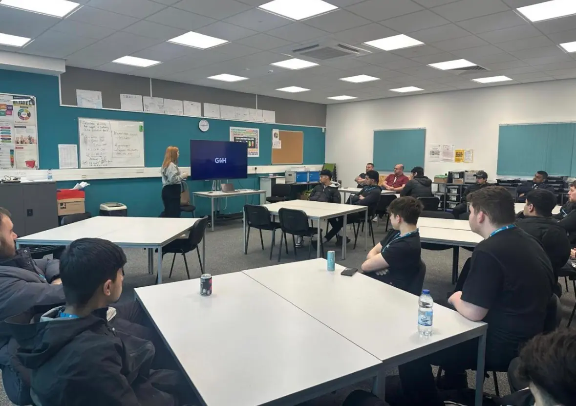 Students learn about construction apprenticeships